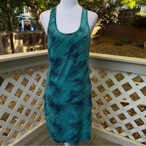 Smartwool Green Racerback Sport‎ Tank Dress Athletic Wear Merino Wool Blend S/M - Picture 6 of 7